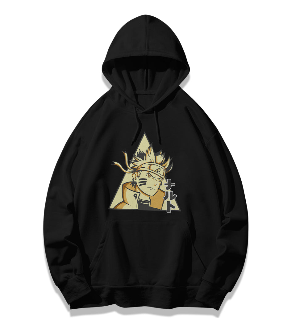 Naruto Epic Triangle Design Oversized Hoodie