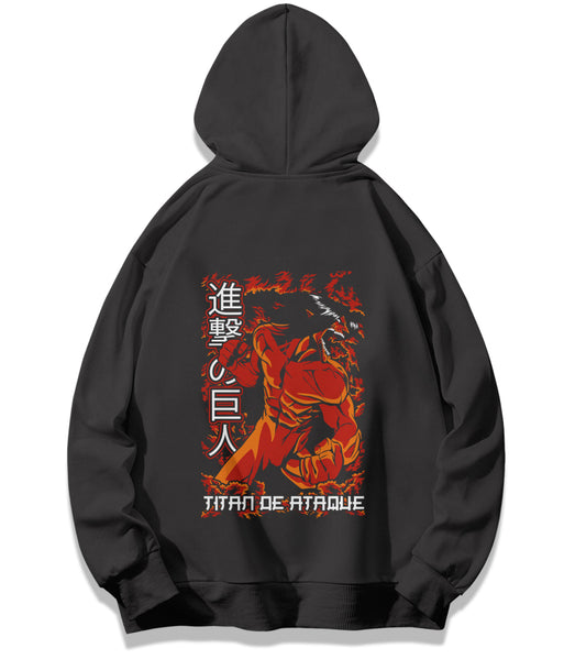 TITAN DE ATACK Oversized Hoodie