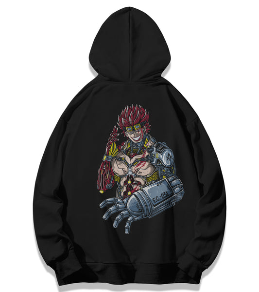 Cyborg Luffy Oversized Hoodie